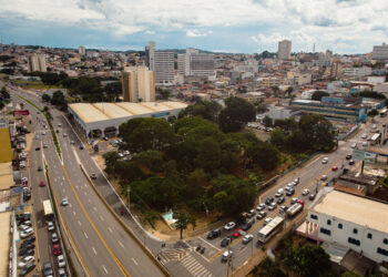 Imagem aéera da cidade de Anápolis. Foto: Paulo de Tarso