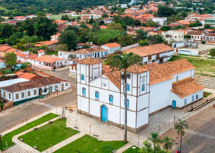 Cidade turística de Pirenópolis. Imagem: Reprodução