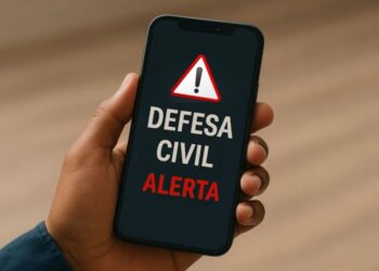 A ferramenta emitirá avisos emergenciais diretamente nos celulares da população em áreas de risco. Imagem: Ilustrativa