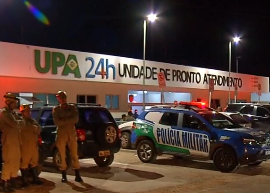 UPA da Vila Esperança, em Anápolis. (Foto: Reprodução/TV Anhanguera)