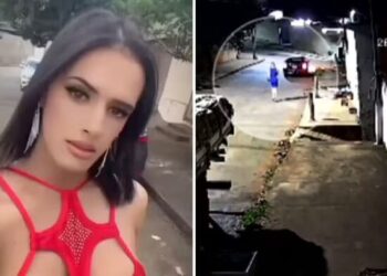 Garota de programa foi filmada embarcando em veículo pouco antes de ser morta, em Goiás — Foto: Reprodução/TV Anhanguera - Instagram de Samylla Morais
