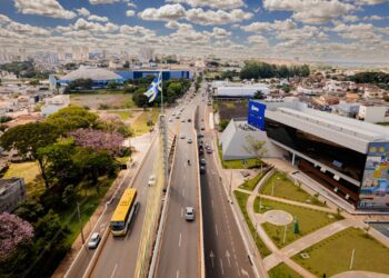 Imagem aérea da Prefeitura de Anápolis. Imagem: Paulo de Tarso