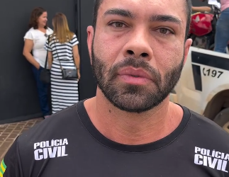 Delegado Rafhael Barboza. Imagem: Captura de Tela/Instagram