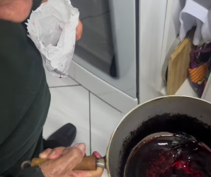O momento foi compartilhado nas redes sociais da neta, @millaviviani, encantando seguidores e relembrando memórias afetivas da família e da comunidade. Imagem: Captura de Tela
