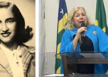 Gerações literárias: Haydée Jayme, legado deixado à história, e Natalina Fernandes, atual presidente da ULA. Imagem: Arquivo