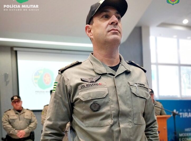 Coronel Rogério- Comando da PM em Anápolis