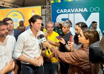 Vice-governador Daniel Vilela prestigiou evento e destacou papel do agro na região. Imagem: Divulgação