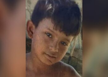 Danilo Pignato estava com o pai vendendo balas quando foi atropelado. Foto: Reprodução