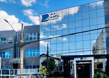 Nova sede da CDL Anápolis, ao lado da anterior, no centro da cidade. Imagem: Reprodução