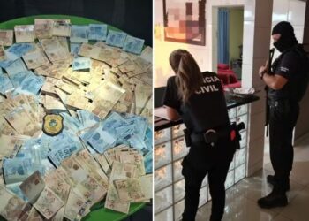 Operação em Goiás prende suspeitos de emitir boletos falsos para pagamento em lotéricas em Goiás e mais três estados — Foto: Divulgação/Polícia Civil