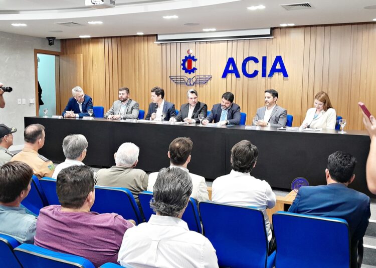 Daniel Vilela e Márcio Corrêa na Acia