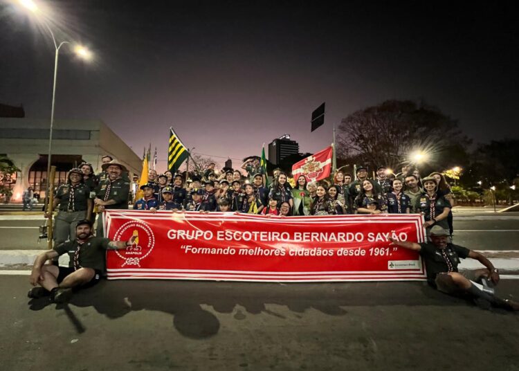 Tradicional grupo de escoteiros celebra mais um ano de atividade e uma história escrita por várias gerações. Imagem: Divulgação