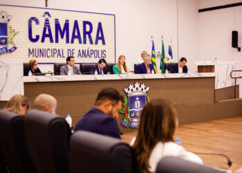 Márcio Corrêa- Prestação de Contas- Câmara Municipal. Foto: Divulgação/Câmara Municipal de Anápolis