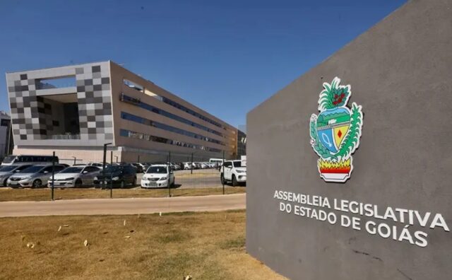 Assembleia Legislativa do Estado de Goiás — Foto: Diomício Gomes