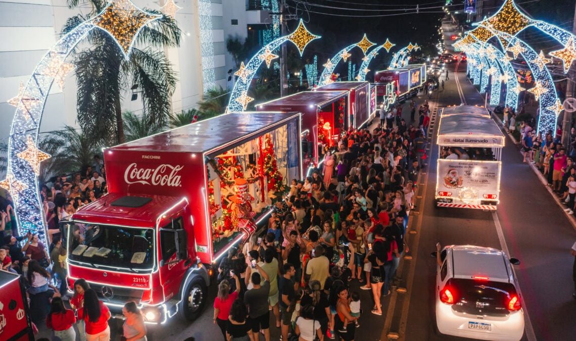 Caravana de Natal da Coca-Cola (Foto: Divulgação)
