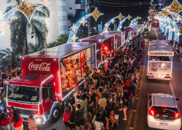 Caravana de Natal da Coca-Cola (Foto: Divulgação)