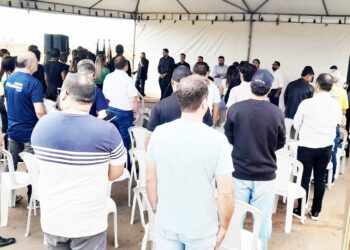 Lançamento de obra do Colégio Padrão Século XXI
