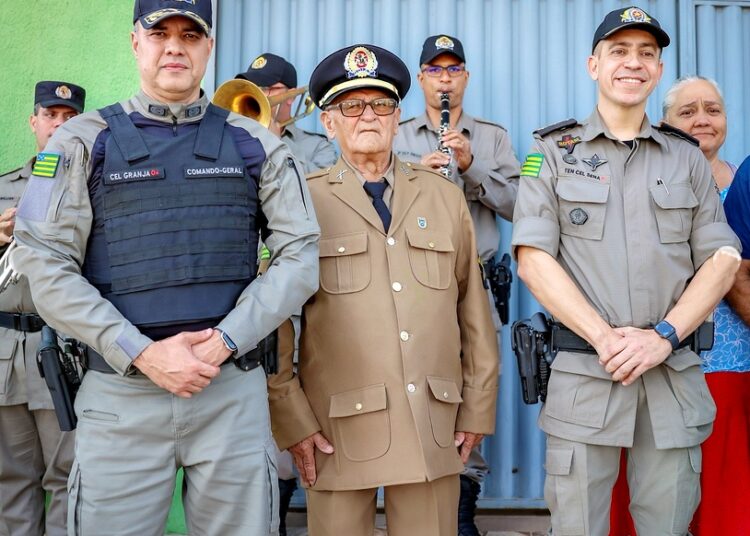 Homenagem a veterano da PM- Imagem de Divulgação
