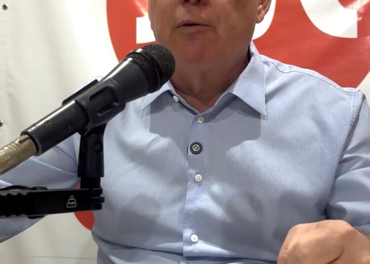 O ex-governador Marconi Perillo (PSDB) esteve em Anápolis, onde comentou temas de destaque para o cenário político e regional. Foto: Orisvaldo Pires