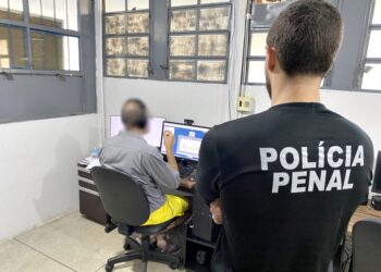 Preso Doutorando- Polícia Penal de Goiás- Divulgação