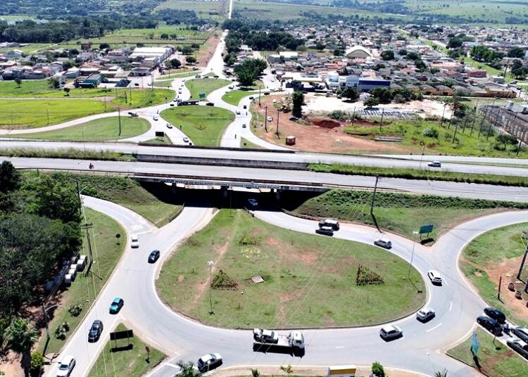 Trevo do Recanto do Sol- Anápolis- Foto JC Potenciano