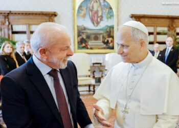 Visita de Lula ao Papa Leão XIV- Foto Ricardo Stuckert