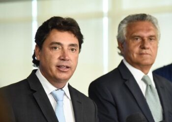 Wilder Morais e Ronaldo Caiado. Foto: Divulgação
