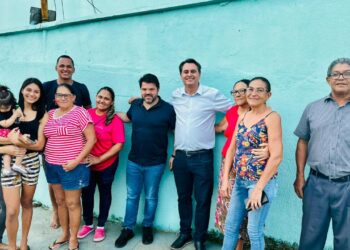 Prefeito Márcio Corrêa e Jean Carlos anunciam melhoramentos para região norte de Anápolis.