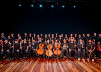 Orquestra Jovem de Anápolis. Foto: Paulo de Tarso/Prefeitura de Anápolis