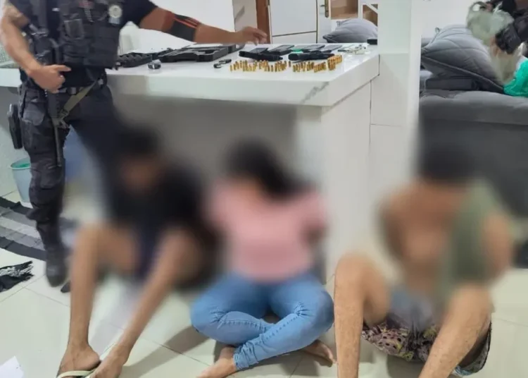 Suspeitos de integrar o CV presos hoje são responsáveis por três homicídios, diz delegado (Foto: Divulgação)