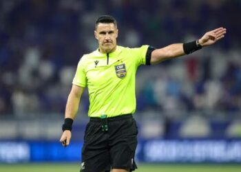 Rafael Rodrigo Klein, árbitro — Foto: Gilson Lobo/AGIF