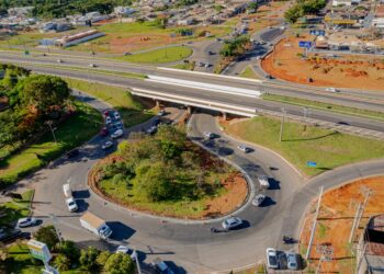 Trevo do Recanto do Sol tem intervenções para mitigar gargalos e reduzir acidentes. Foto: Paulo de Tarso.