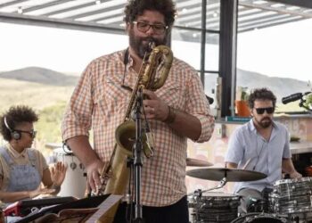 Artistas no "Jazz na Vila", Chapada dos Veadeiros (Foto: Divulgação)