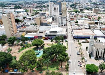 Praça Bom Jesus- Anápolis- Foto JC Potenciano