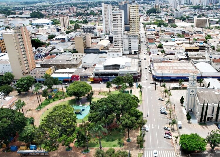 Praça Bom Jesus- Anápolis- Foto JC Potenciano