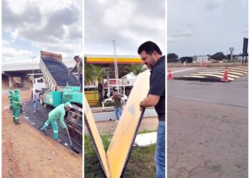 Obras em rodovias federais de Anápolis