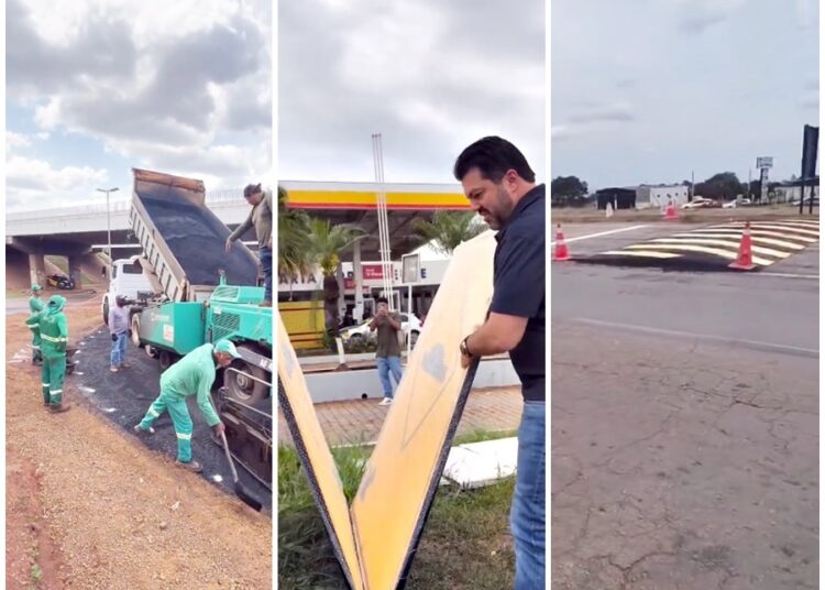 Obras em rodovias federais de Anápolis