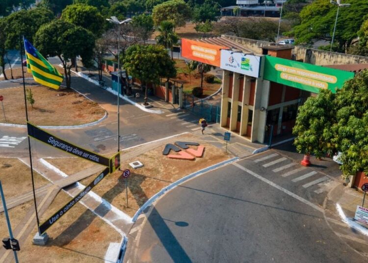 Fachada do Detran-GO (Foto: Governo de Goiás)