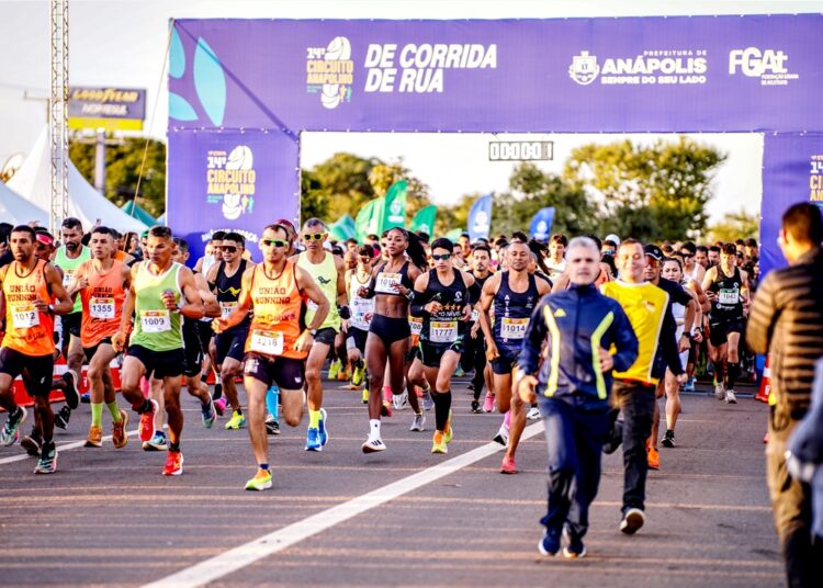 Corrida de Rua de Anápolis- Foto- Prefeitura Municipal