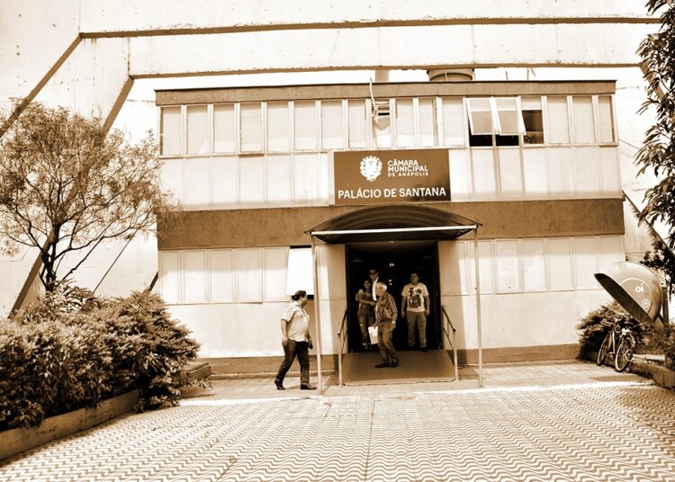 Câmara Municipal de Anápolis- Antigo prédio- Imagem de arquivo