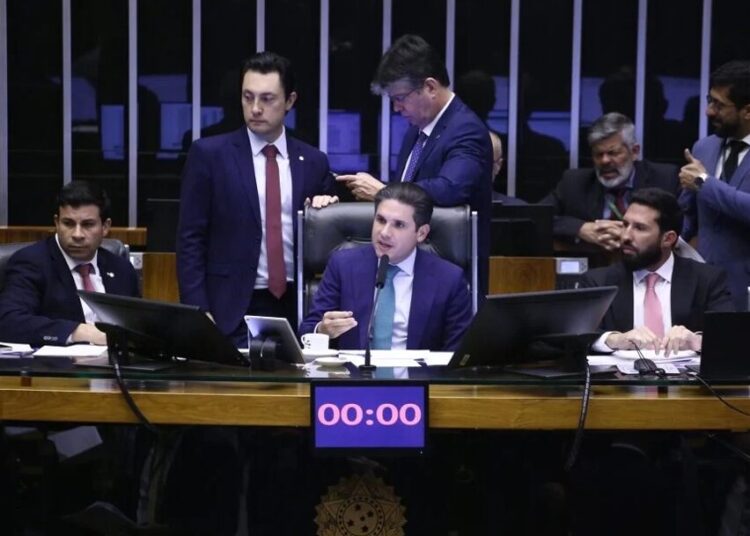 Deputados federais aprovaram o texto-base do PL da Dosimetria na madrugada (foto Vinicius Loures/Câmara dos Deputados)