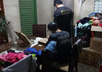 Três pessoas são presas durante operação da PF contra abuso sexual infantojuvenil em Goiás (Foto: Polícia Federal)