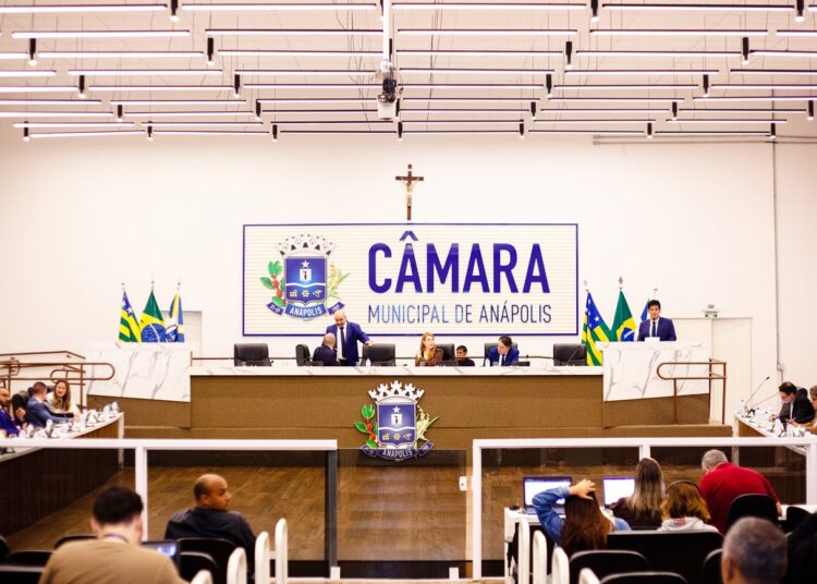 Câmara Municipal de Anápolis- Plenário- Divulgação