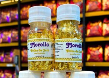 Potes de folha de ouro devem ser recolhidos das prateleiras e descartados (Foto: Instagram)