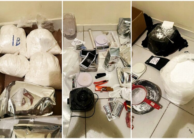 Laboratório de Refino de Cocaína- Polícia Civil de Goiás- Divilgação