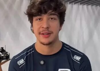 Ex-piloto de automobilismo Pedro Turra, de 19 anos, acusado de agredir um adolescente de 16 anos após uma discussão (Foto: Reprodução/Redes Sociais)