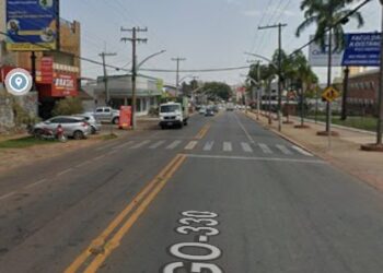 R. Padre Luiz dos Anjos com Av. São Francisco de Assis, Jundiaí. Imagem: Street View