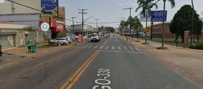 R. Padre Luiz dos Anjos com Av. São Francisco de Assis, Jundiaí. Imagem: Street View