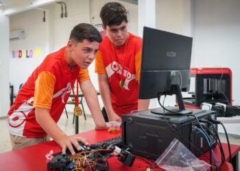 Curso de Robótica- Secti- Governo de Goiás- Divulgação