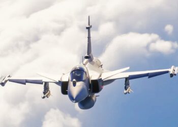 Caça F-39 Gripen- Divulgação- SAAB